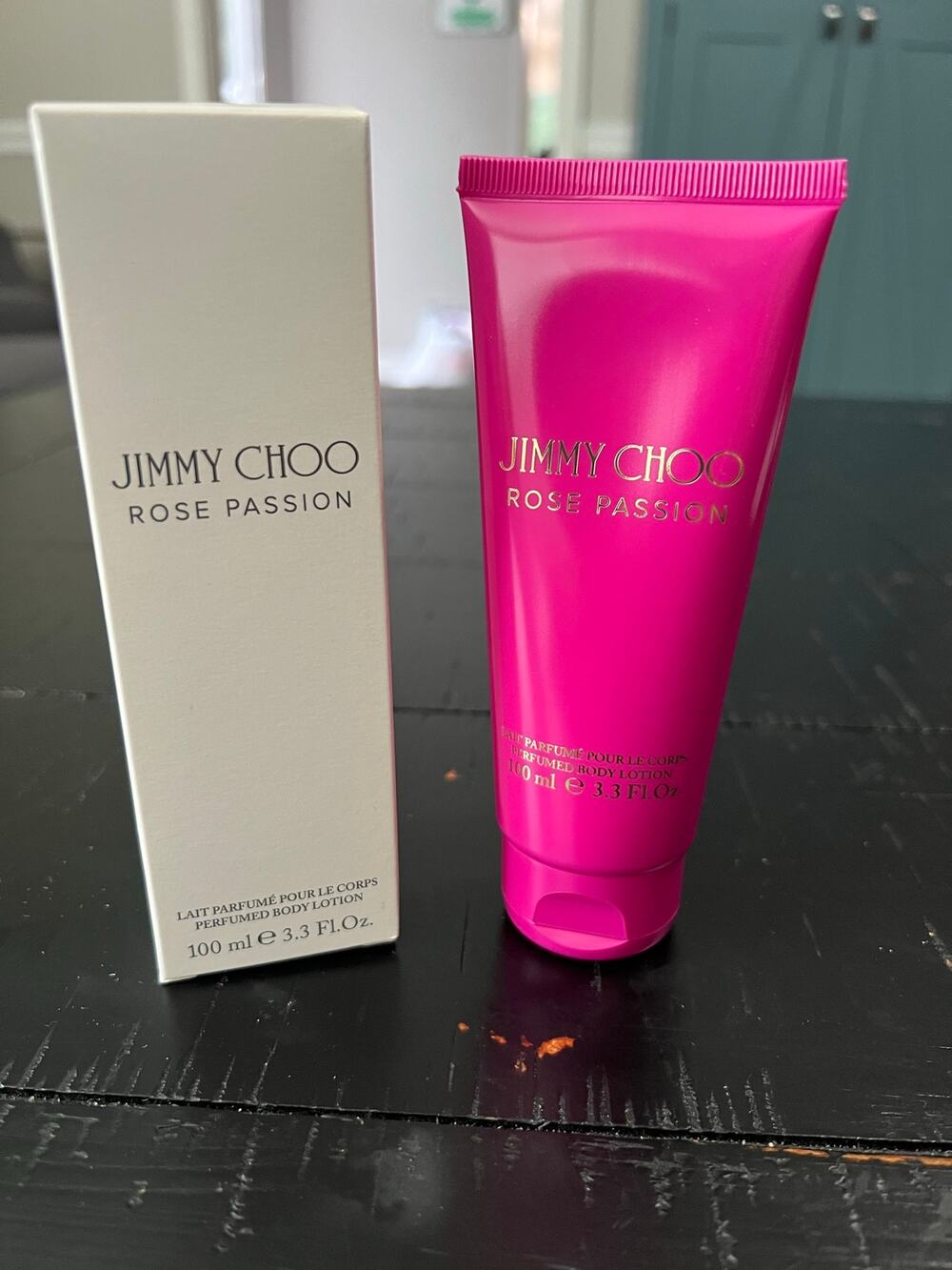 Jimmy Choo Rose Passion Perfumed Body Lotion 3.3 oz / 100ml New In Box
